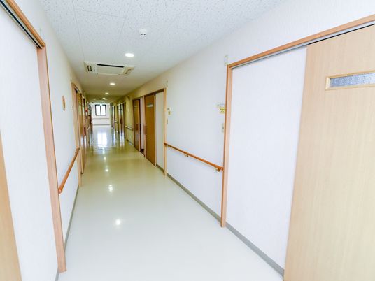 清潔感のある廊下