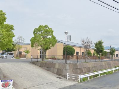 緑豊かな外観