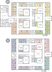 明るい廊下と部屋