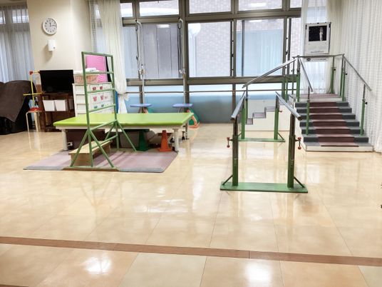 広々とした機能訓練室