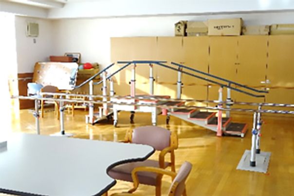 訓練用器具がある部屋