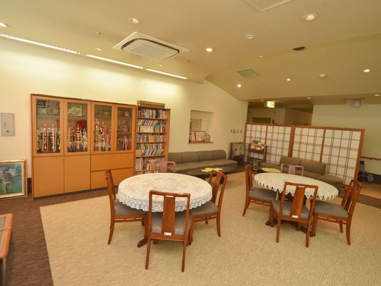 共用ラウンジの様子