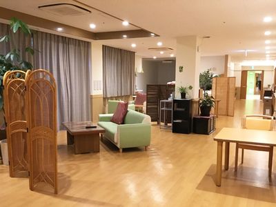 リビングの広い空間