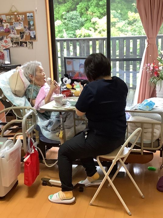 活動風景の居室