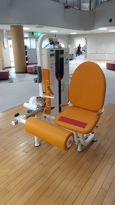 リハビリ機器のある空間
