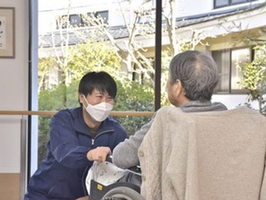 優しい相談の様子居室