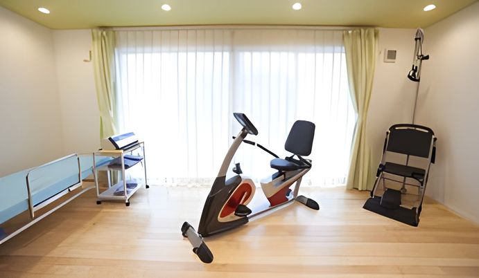 運動器具がある部屋