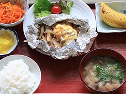和食の配膳例