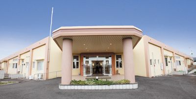 ゆったりとしたエントランス