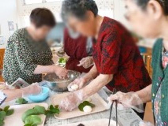 活動を楽しむ様子