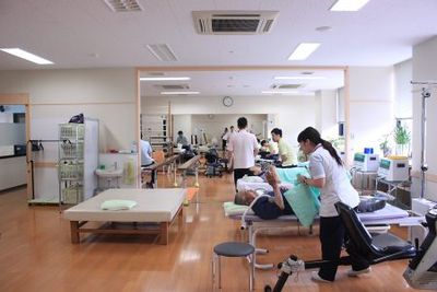 リハビリが行われる部屋