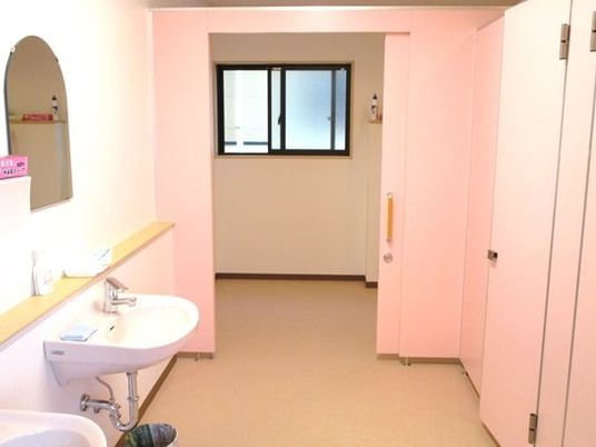 清潔感ある洗面所