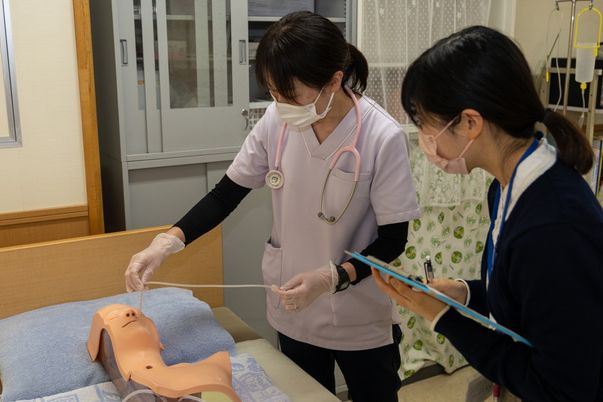 研修用の医療トレーニングルーム