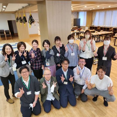 スタッフが集まるラウンジ