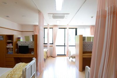 明るい空間の居室