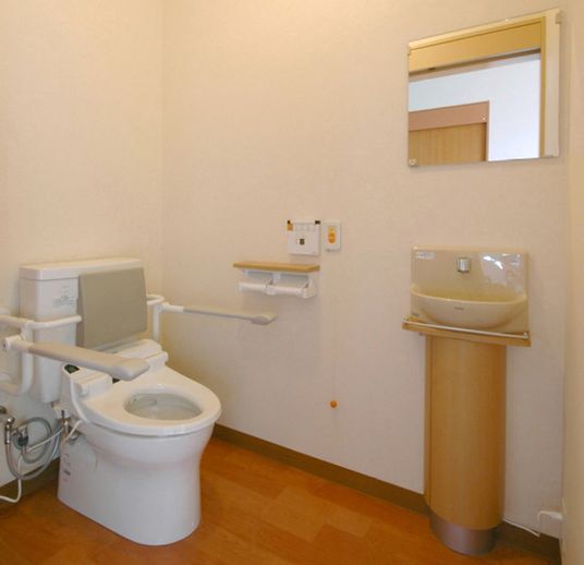 設備の整ったトイレ