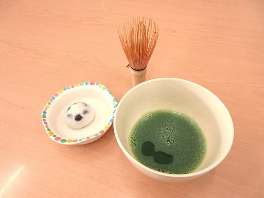 お茶と和菓子の料理