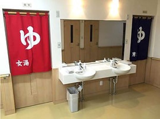 落ち着いた洗面台