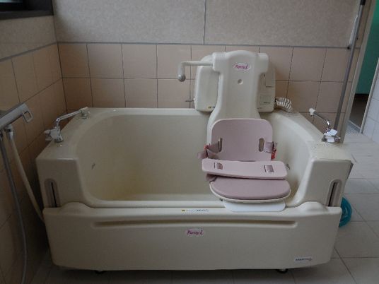 使いやすい浴室
