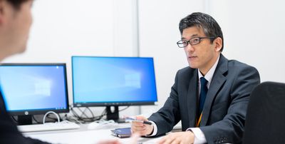 スタッフ相談の様子