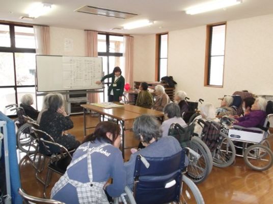 機能訓練の様子
