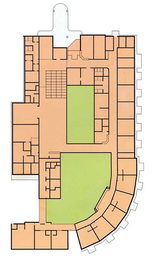 施設のフロア図面