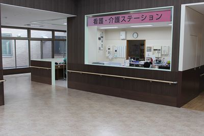 看護ステーションの様子
