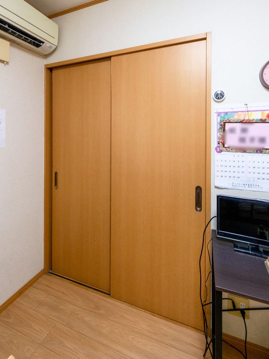 和室の片引き戸