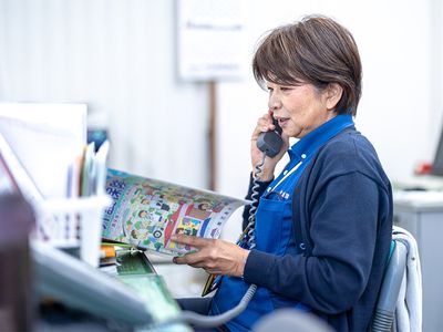 スタッフの様子  