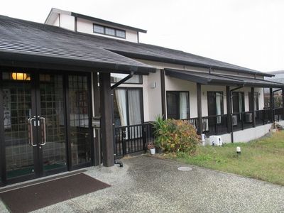 和風建築のエントランス