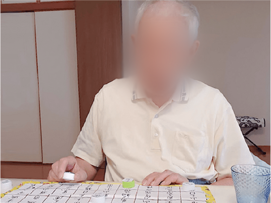 穏やかな時間を楽しむ居室