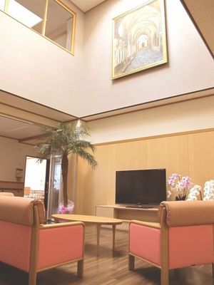 リラックスできるラウンジ