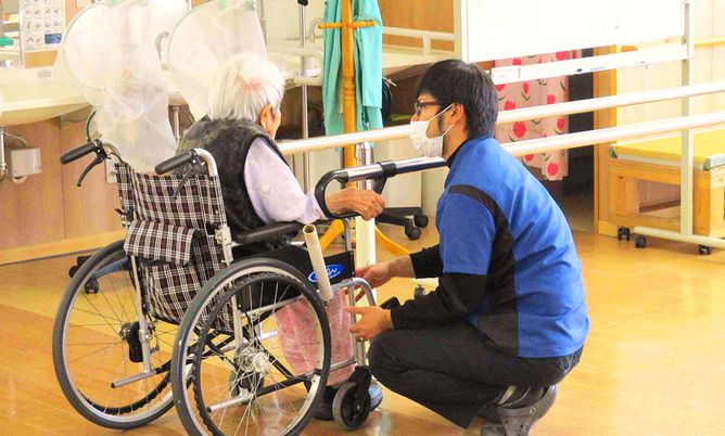 リハビリ支援の室内