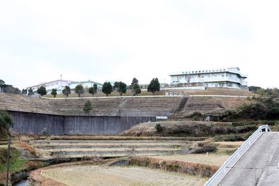 広い敷地の建物