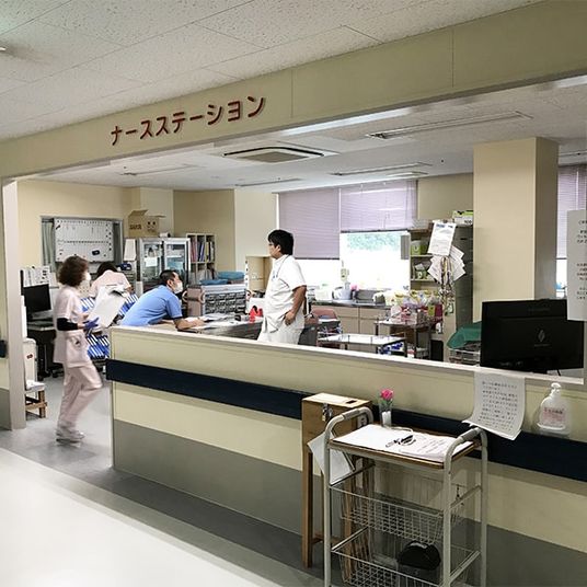 ナースステーションの様子
