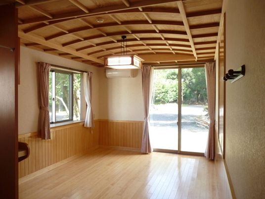 自然光が入る居室