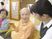 和やかな会話の様子