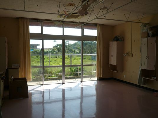 自然光が入る部屋