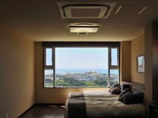 海の見える快適な居室