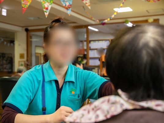 スタッフと利用者の対話