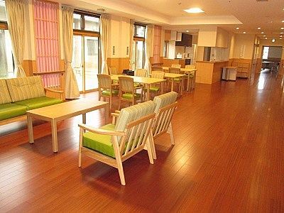 暖かみのあるリビング