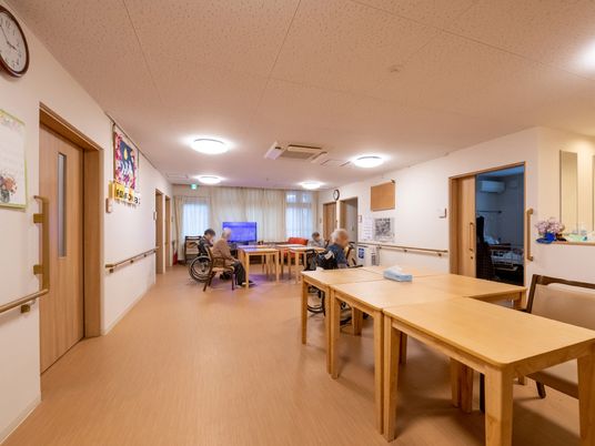 共用スペースと利用者さま