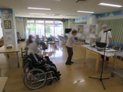 広々とした共有スペース