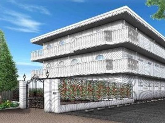 清潔感のある建物の外観