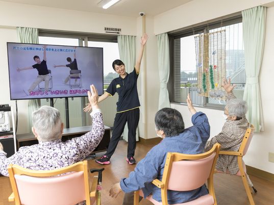 機能訓練の様子