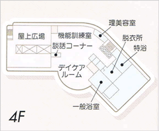 4階見取り図の説明