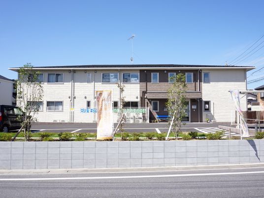 清潔感のある建物の外観