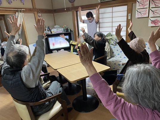 元気な運動の様子