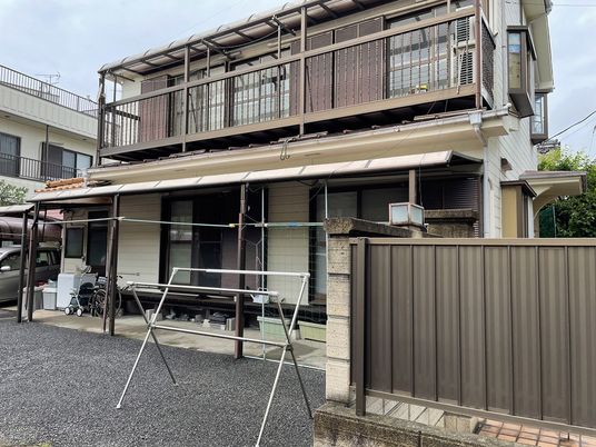 懐かしい雰囲気の外観
