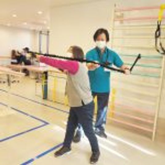運動をサポートする機能訓練室  